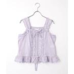 ショッピングローン PINK HOUSE / ピンクハウス フリル使いローンキャミソールブラウス