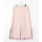 PINK HOUSE / ピンクハウス フリルローン使いワイドパンツ