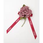 PINK HOUSE / ピンクハウス ギンガムチェックフラワーコサージュ