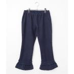 PINK HOUSE / ピンクハウス フリル使いニットデニムレギンス