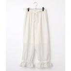 ショッピングローン PINK HOUSE / ピンクハウス 裾ローン使いドロワーズ