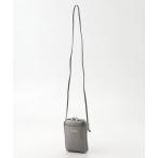 ショッピングスマホショルダー INGEBORG / インゲボルグ レザースマホショルダー