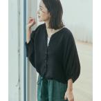 URBAN RESEARCH DOORS / アーバンリサーチ ドアーズ リネンドロストドルマンブラウス