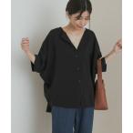 URBAN RESEARCH DOORS / アーバンリサーチ ドアーズ バックシャーリングドルマンブラウス