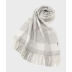 UNTITLED / アンタイトル 【名品／定番人気】ウールチェックストール