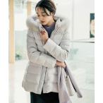 UNTITLED / アンタイトル 【はっ水機能/フード取り外し可】ミディダウンコート