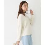 COUP DE CHANCE / クードシャンス 【手洗い可】スパンコール付ニットトップス