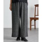 BEARDSLEY / ビアズリー ウエストリブネップツイードパンツ