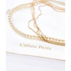 Rouge vif la cle / ルージュ・ヴィフ ラクレ Caline Paris チェーンパールネックレス