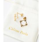 Rouge vif la cle / ルージュ・ヴィフ ラクレ Caline Paris 変形squareピアス