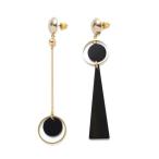 Yahoo! Yahoo!ショッピング(ヤフー ショッピング)PINKY & DIANNE / ピンキーアンドダイアン パール×ＢＫアシメピアス