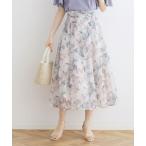 Couture Brooch / クチュールブローチ 【甘すぎない大人の花柄】Summerオーガンフルールスカート