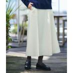 Dessin / デッサン メルトンジャージフレアスカート