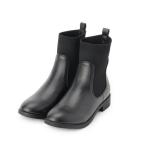 ショッピングニットブーツ grove / グローブ 【人間工学/履き心地らくちん】ニットコンビブーツ