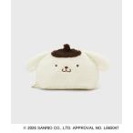 ショッピングプリン index / インデックス ◆【ポムポムプリン】ふわふわフェイスポーチ