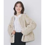 ショッピング洗濯機 index / インデックス リバーシブル キルティングファーブルゾン【洗濯機OK】