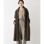 OPAQUE.CLIP / オペーク ドット クリップ メルトンジャージ リラクシーガウンコート【WEB限定サイズ】