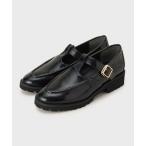 OPAQUE.CLIP / オペーク ドット クリップ 【軽量】Tストラップローファーシューズ