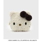 OPAQUE.CLIP / オペーク ドット クリップ 【ハローキティ】フェイス型ふわふわポーチ