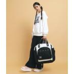 PINK-latte / розовый Latte [ емкость примерно 40L~52L] повышение сумка "Boston bag" 