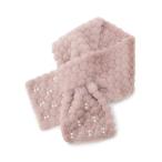 SHOO*LA*RUE / колодка la Roo искусственный мех Heart type biju- muffler 