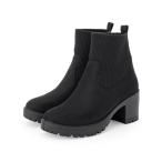 ショッピングニットブーツ SHOO・LA・RUE / シューラルー ヒールアップ ハキクチニットブーツ