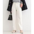 SHOO*LA*RUE / колодка la Roo [SHOO*LA*RUE DENIM/SS-LL] степени хороший толщина. распорка Denim брюки (10.5 унция )