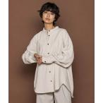 MAYSON GREY / メイソングレイ コーデュロイバックタックシャツ≪手洗い可能≫