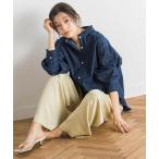 Droite lautreamont / ドロワットロートレアモン ダンガリーデニムシャツ≪洗濯機で洗える≫