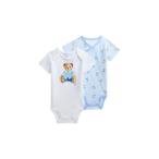 POLO RALPH LAUREN / ポロ ラルフ ローレン (ベビー)Polo ベア コットン ボディスーツ 2パック