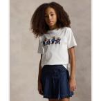 POLO RALPH LAUREN / ポロ ラルフ ローレン (ガールズ 7才〜16才)Polo ベア ロゴ コットン ジャージー Tシャツ