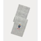 POLO RALPH LAUREN / ポロ ラルフ ローレン Polo ベア ケーブルニット マフラー