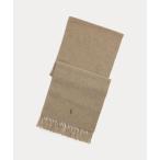 POLO RALPH LAUREN / ポロ ラルフ ローレン フリンジ バージン ウール マフラー