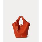 POLO RALPH LAUREN / ポロ ラルフ ローレン Polo Play レザー スモール トート & クロスボディ