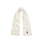 POLO RALPH LAUREN / ポロ ラルフ ローレン Polo ベア リブニット マフラー