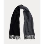 POLO RALPH LAUREN / ポロ ラルフ ローレン フリンジトリム ウール マフラー