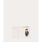 ショッピングラルフ POLO RALPH LAUREN / ポロ ラルフ ローレン Polo ベア レザー ジップ カード ケース