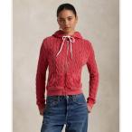 POLO RALPH LAUREN / ポロ ラルフ ローレン ケーブルニット コットン フルジップ フーディ