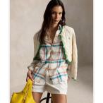 POLO RALPH LAUREN / ポロ ラルフ ローレン クラシック フィット チェック リネン シャツ