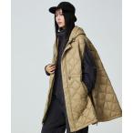 ABAHOUSE / アバハウス 【TAION / タイオン】ポンチョ型ダウン/ケープ/ダウン/フード付き/収納ポ