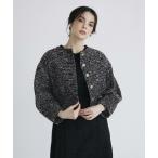 ショッピングスパンコール Maglie le cassetto / マーリエ ル カセット 《M Maglie le cassetto》スパンコールツイードジャケット