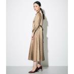 GRACE CONTINENTAL / グレースコンチネンタル エンボスドットシャツドレス