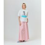 GRACE CONTINENTAL / グレースコンチネンタル リゾートプリントTシャツ