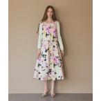 GRACE CONTINENTAL / Grace Continental botanikaru раздельный платье 