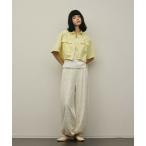 GRACE CONTINENTAL / グレースコンチネンタル ハーフスリーブデニムシャツ