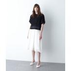 GRACE CONTINENTAL / グレースコンチネンタル タックフレアースカート