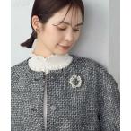 ショッピングコサージュ COMME CA ISM / コムサイズム プラスチックパール　サークルブローチ