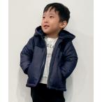 COMME CA ISM / Comme Ca Ism Denim style × нейлон Glo gran с хлопком блузон ( baby размер )