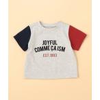 COMME CA ISM / Comme Ca Ism короткий рукав принт футболка ( baby размер )
