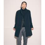 COMME CA ISM / コムサイズム ウールブレンド メルトン イタリアンカラー コート